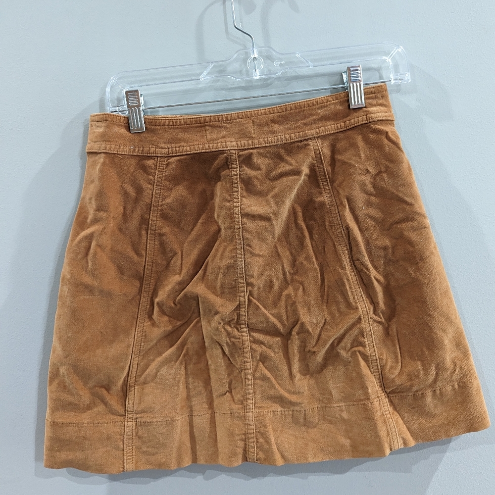 Madewell camel A-line miniskirt - Picture 2 of 3